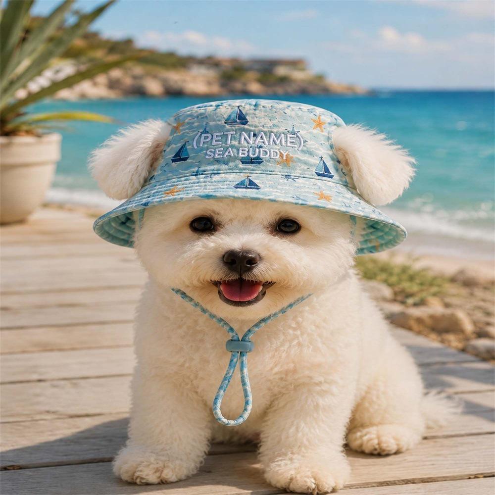 New Quilted Polyester Pet Hat - Image 5