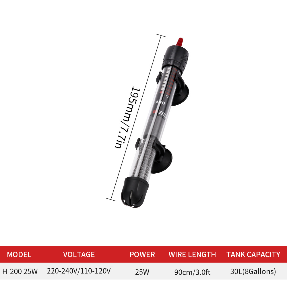 Aquarium Heater With Automatic Temperature Control
