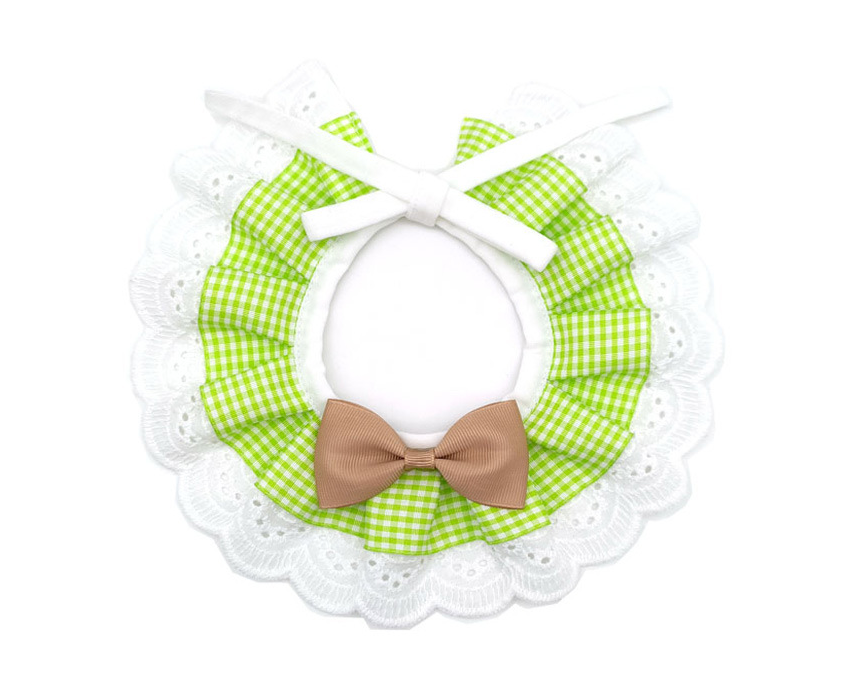 Cute Bow Bib Small Dog Bib Photo Accessories - Image 2