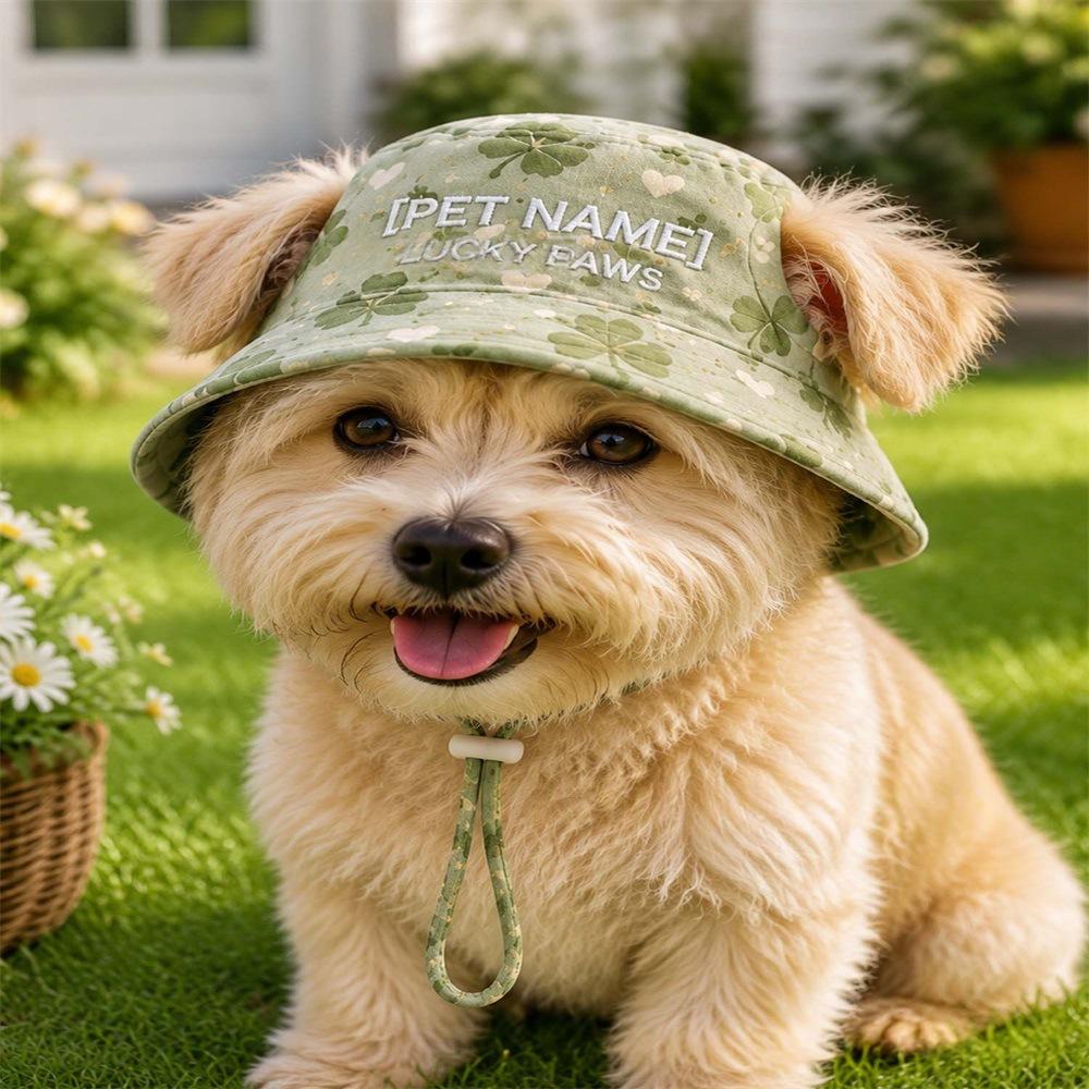 New Quilted Polyester Pet Hat - Image 7