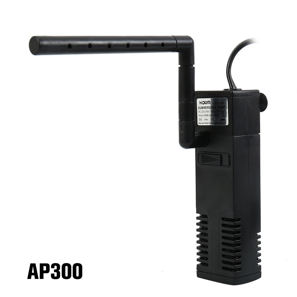 Xiten Aquarium Filter Submersible Built-In Filter Fish Tank Waterfall Rain Filter Pump Small 3W Plastic