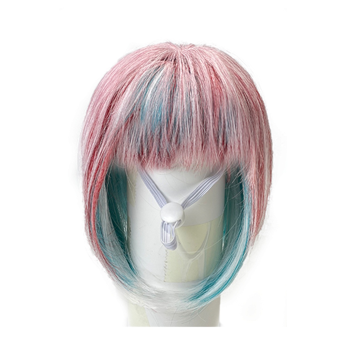 Vibrant Multicolor Long-hair Party Costume Dreamy Styling
