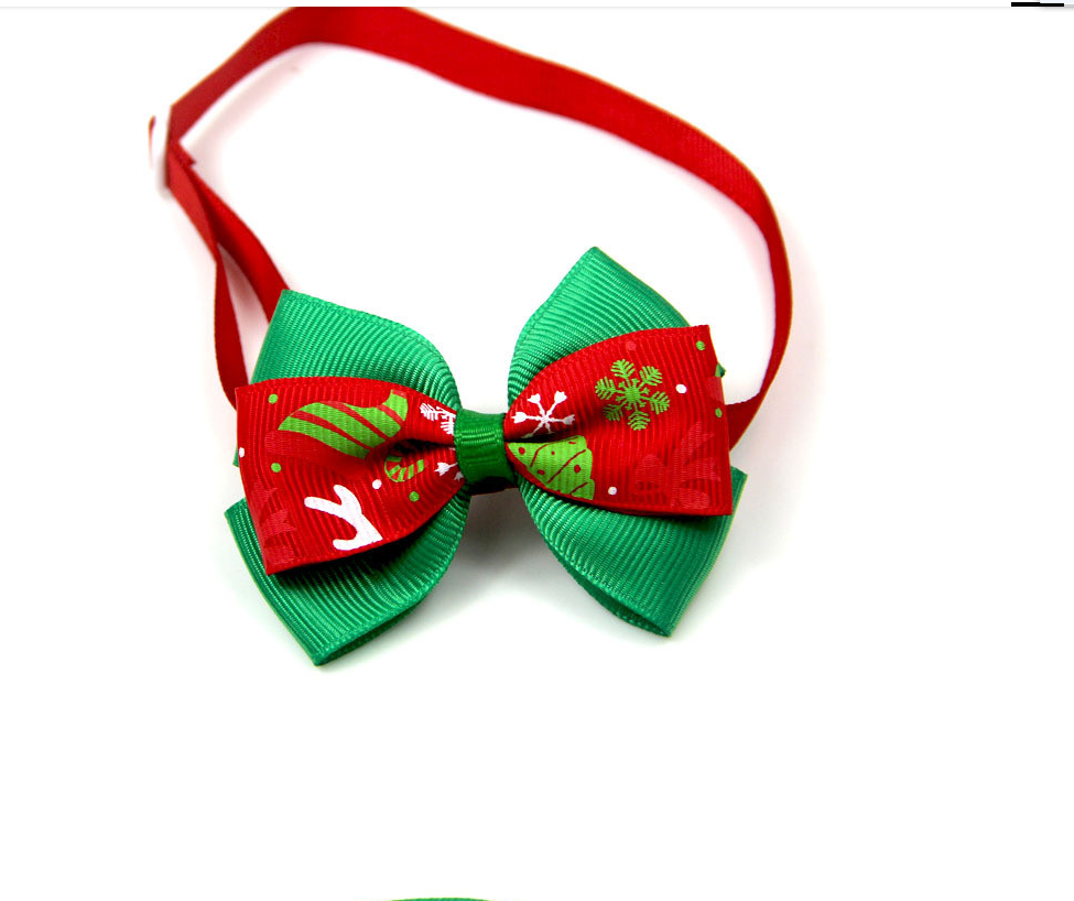 Christmas Pet Bow Tie Bow Tie Cat Dog Party Decoration Props - Image 10
