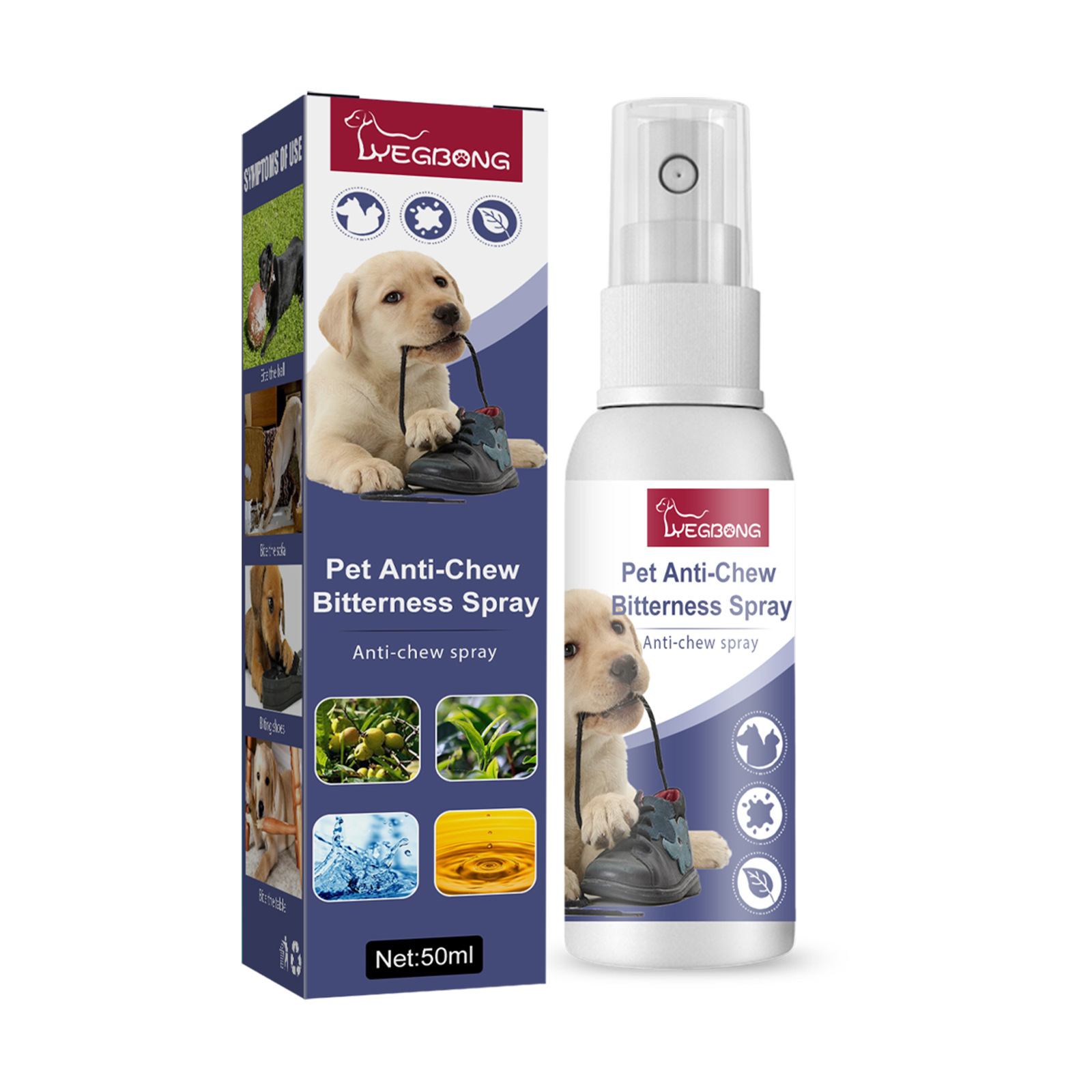 Pet Bitter Anti-bite Spray Dog Scratching Sofa Indoor Long-lasting Eviction