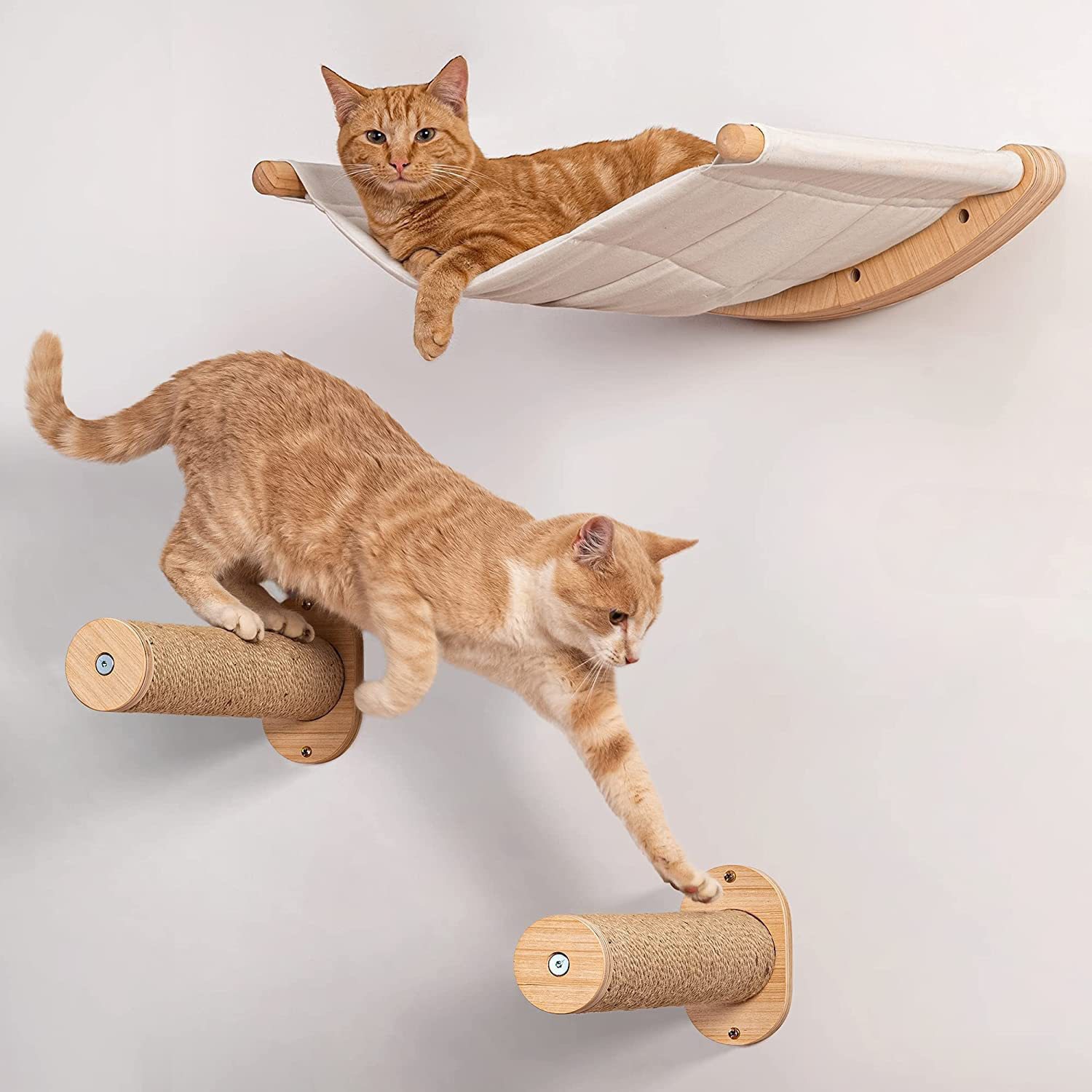 Wooden Wall-mounted Cat Nest - Image 2