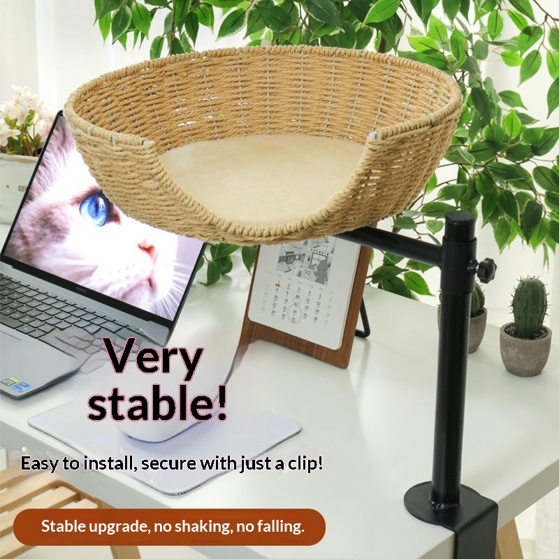 Cat Climbing Frame Bed And Tree All In One Desk